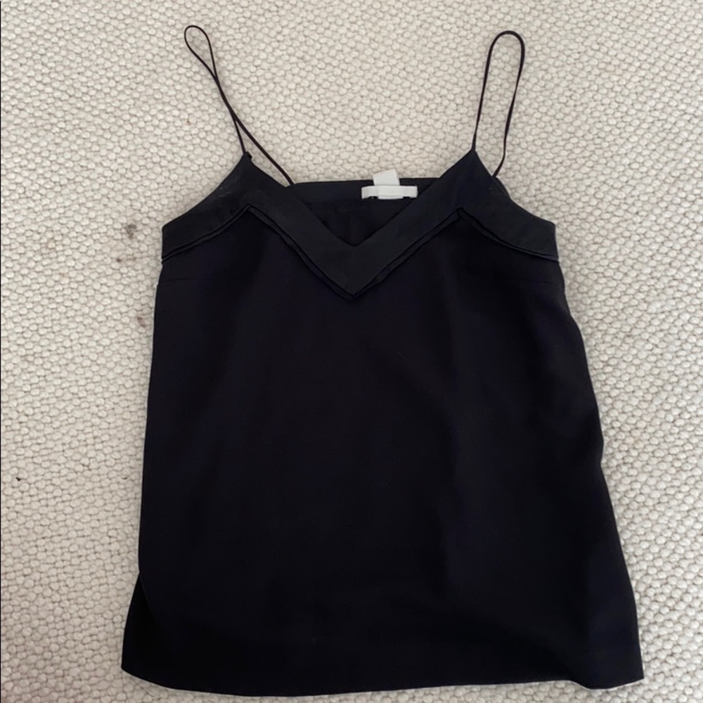 Black tank top